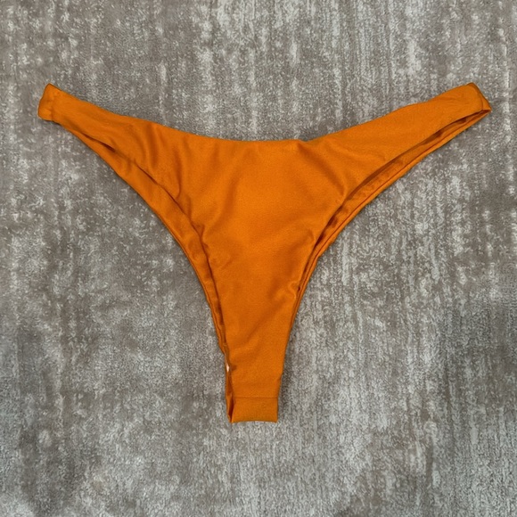 CANALUZ SWIM Cayo Cana Bottom in Mango - Picture 3 of 3